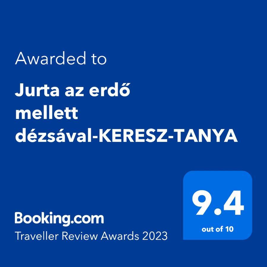 Jurta Az Erdo Mellett Dezsaval-Keresz-Tanya Hotel Pilisszentkereszt Buitenkant foto